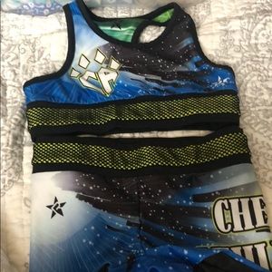 Cheer Athletics practice wear reversible YS